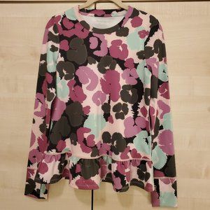 Kate Spade New York Long Sleeve Stretchy Top